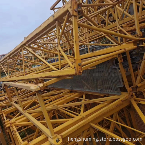 Used 8-Ton Flat Head Crane - T6515 5 Ton Tower Crane with 20 Meter Boom for Sale in Guangzhou, China