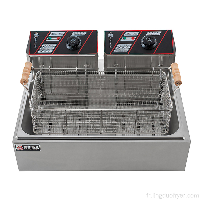 HOTSALES COMMERCIAL 12L ÉQUIPEMENT DE REFRUPTION DE FRYER ÉLECTRIQUE 12L