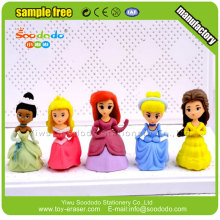 3D menina collectible amo borrachas de forma