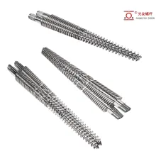 পিভিসি ফোম বোর্ডের জন্য বাইমেটালিক স্ক্রু সিলিন্ডার - 65/132 স্ক্রু এবং ব্যারেল