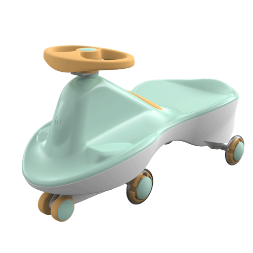 आउटडोर प्ले प्लास्टिक किड्स wiggle कार स्विंग कार ट्विस्ट कार बेबी