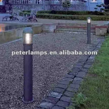 bollard light aluminum 220V MACRON outdoor black lamps