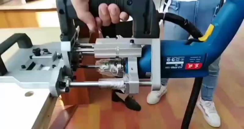 Portable Pneumatic Side Drilling Machine for Woodworking