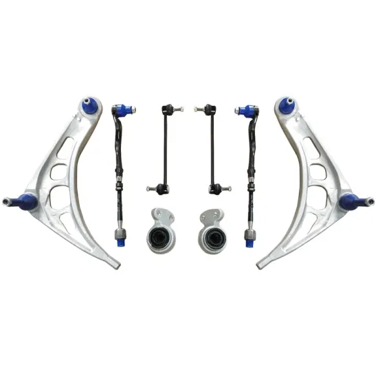 Germany Car Adjustable Aluminum Suspension Arm Front Lower Control Arm Kits for BMW 3 Series E46 (8pcs/set)