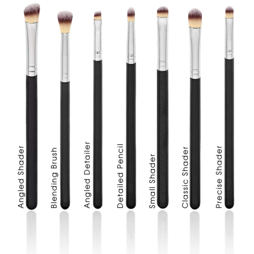 Travel Face Eye Shadow Blending Makeup Brushes Set