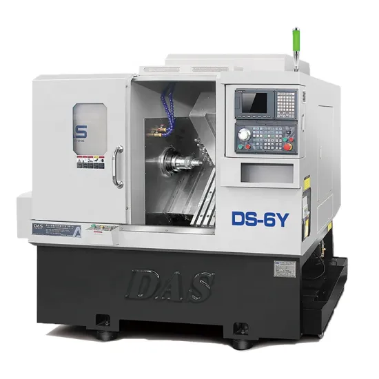 DS-6Y CNC Metal Spinning and Turning Machine: Auto Lathe, Torno, Mini CNC with Live Tools - 4x4 Capability