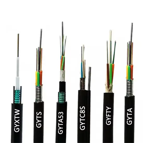 Armored Outdoor Fiber Optic Cable