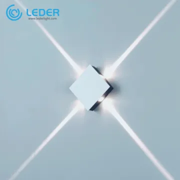 LEDER 4W Creative Square Livingroom Wall Light