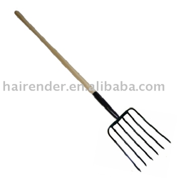 6 teeth Manure Fork