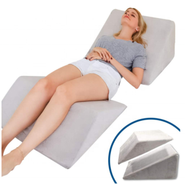 Memory Foam Back Support Cushion for Home Office Chair and Sofa
