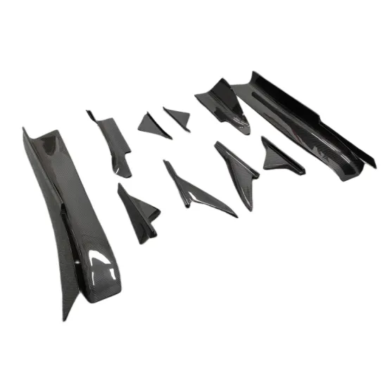 Carbon Fiber Side Skirts Set for Maserati MC20