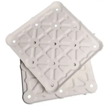 Molded Paper Pulp Pizza Packaging Serving Box Tray