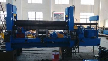 Upper Roller Adjusted Multifunctional Plate Rolling Machine