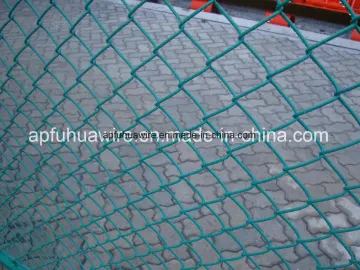 Galvanized Chain Link Wire Mesh Fence