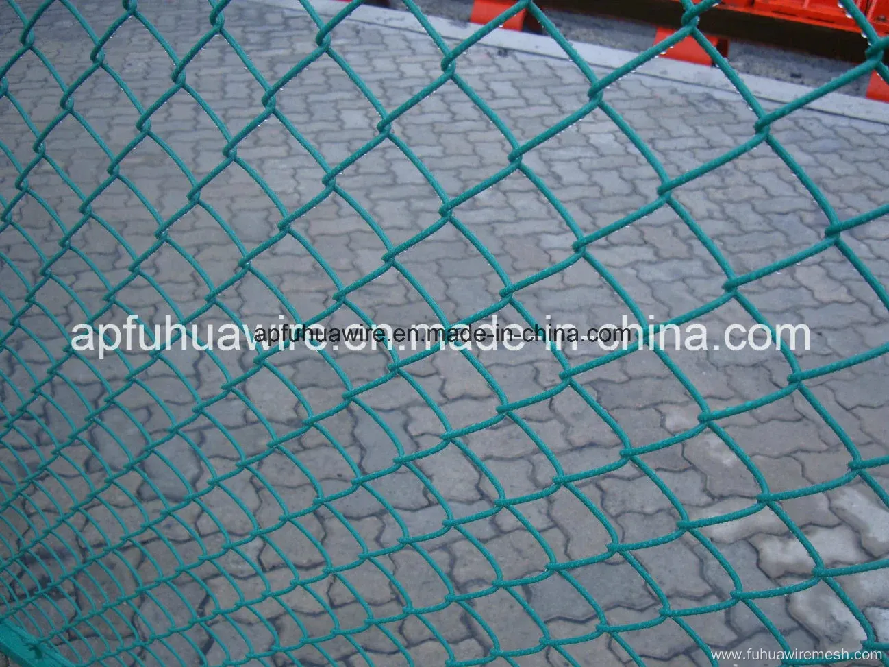 Galvanized Chain Link Wire Mesh Fence