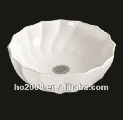 Bathroom ceramic counter top art basin KB-2124