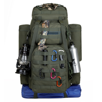 70L Oxford Tactical Backpack: Multiple Usage Big Capacity Camping Backpack for Training