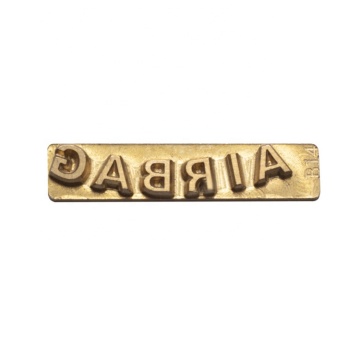 Car Brass Mould Stamp for Dashboard PVC Leather Embossing
