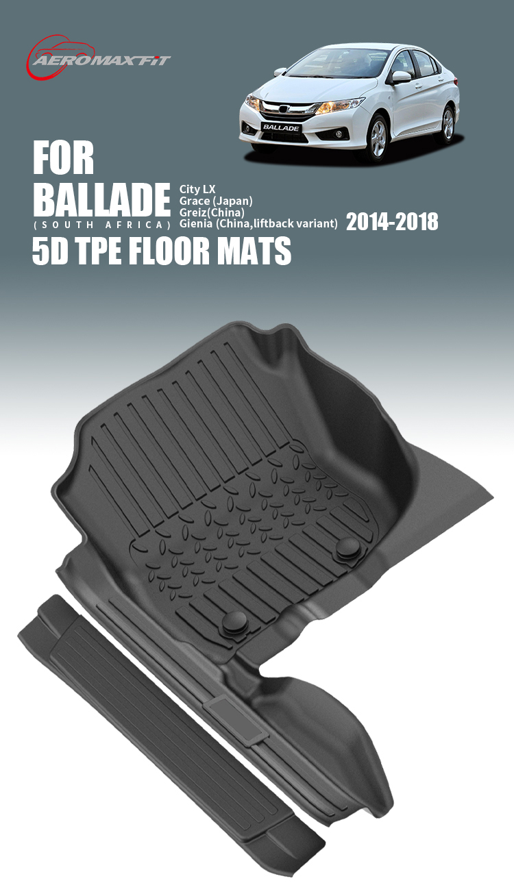 2014-2018 Honda Ballade floor mats