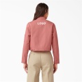 Manteau court rose pour femmes en gros