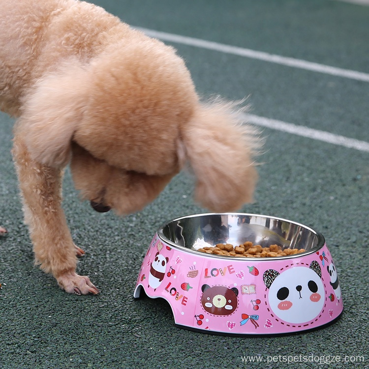 Pet Dog Melamine Food Bowl