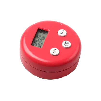Round Shape Digital Electronics Timer with Magnet