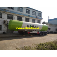 30 ton ton tit-axle lpg tank trailers