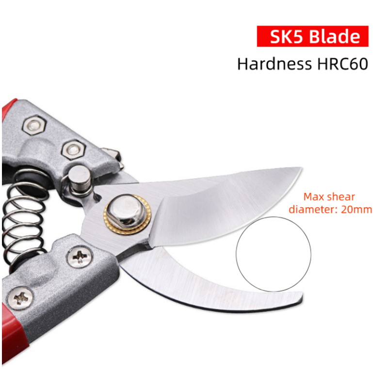 Professional garden tools thickened SK5 tree shears strong garden pruning scissors high quality potted pruning shears