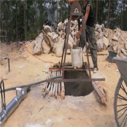 rock and concrete hydraulic mining splitter machine