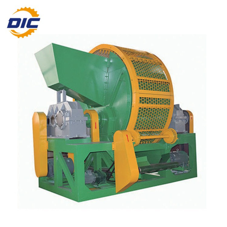 Whole Waste Truck Tyre Recycling Shredder