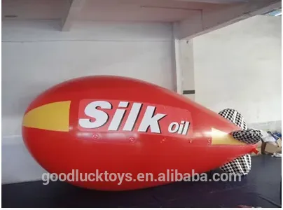 customized logo cheap inflatable Blimp , Inflatable Airship, Advertising Inflatable Product for sale