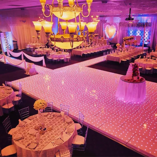 High Quality LED Starlit Dance Floor for Wedding Parties and Clubs