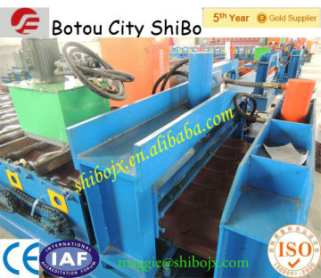 glazed color roof tiles forming machine with complete specifications