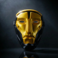ماسک Cosplay Warden Futuristic Gold Black