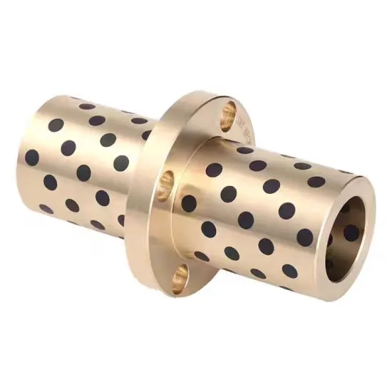 Custom JFB 60x5 Series Self-Lubricating Flange Graphite Brass Copper Sleeve Bearing: Detailed Information and Specifications