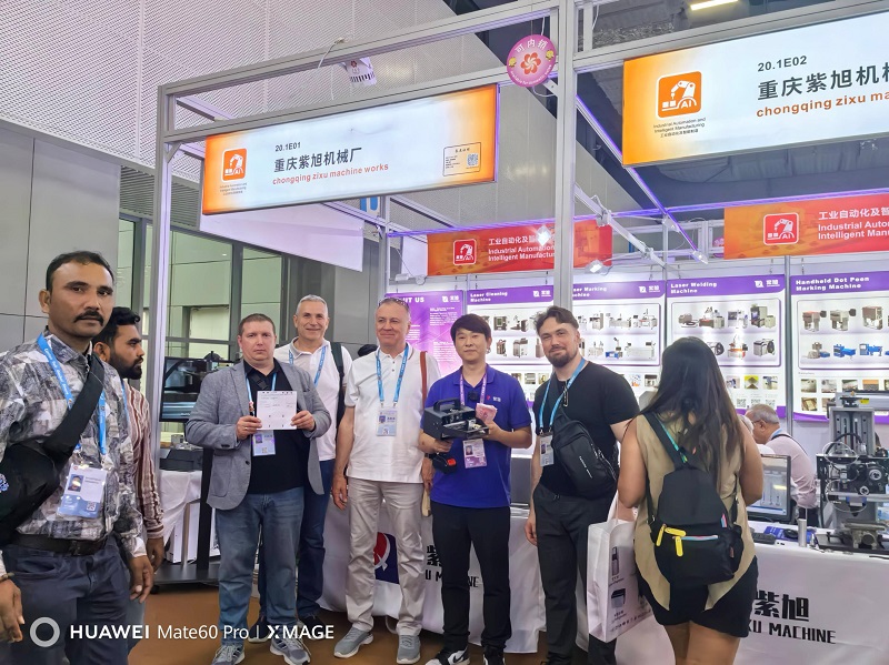 Electric Marking Machine Sparks Buying Frenzy! Global Buyers Rush to Order "Chuke Intelligent Manufacturing" at the Canton Fair