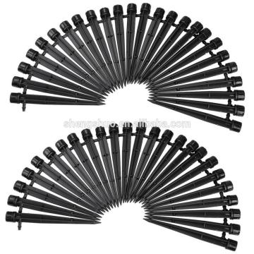 Adjustable Flow Irrigation Drippers 360 Degree Emitter Drip System