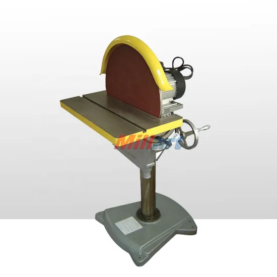 Professional DS-20 TTMC Disc Sander and High-Speed Sand Grinder for Metal and Wood Processing