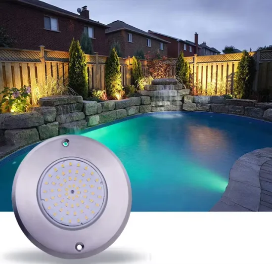 35W RGB 12V Slim Flat Swimming Pool Lights IP68 Underwater Lamp 316SS LED Piscina