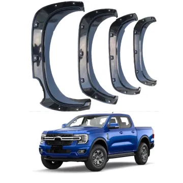 Matte Black Wheel Arch Eyebrow Fender Flares with Bolts for Ranger T9 2022-2023