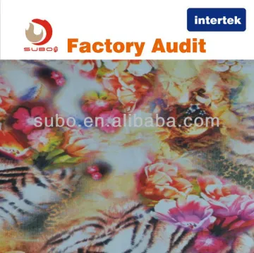 40x40 Viscose fabric voile digital printing women suit fabric
