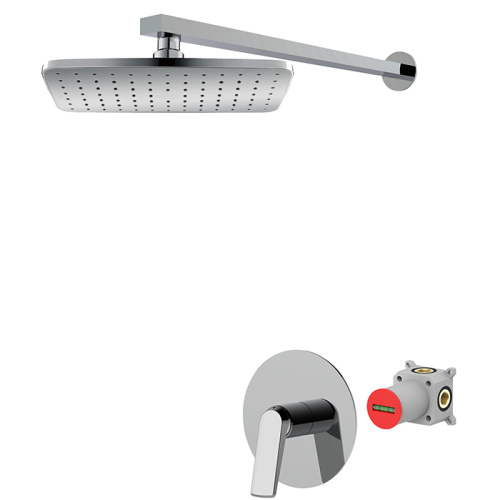 Rose Gold Bathroom Shower Head Sets