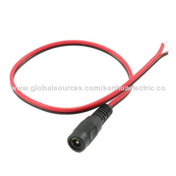DC female power cable, DC power extension