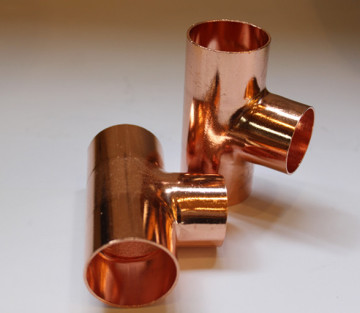 copper Tee copper equal tee for plumbing