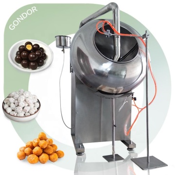 Máquina de recubrimiento de azúcar de nuez de maní dulce de chocolate dulce automático para el hogar - 5 kg de capacidad
