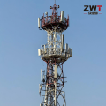 Torre monopolo de alta resistencia para infraestructura de telecomunicaciones