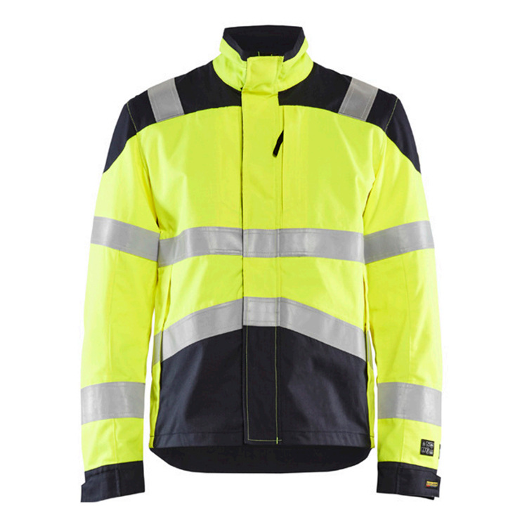 Hi Vis Breathable Waterproof Jacket Reflective Winter Jacket