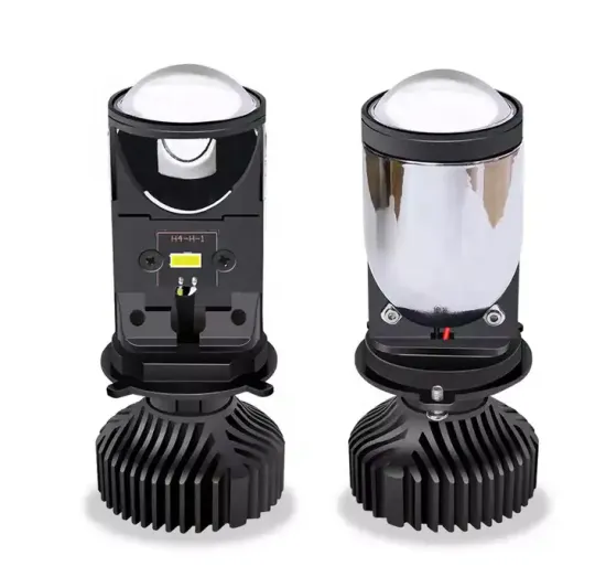 LiangJian Super Bright Projector Lens Y6 70W 11000lm H4 LED Car Headlight