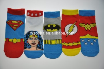 Boys comic ankle socks. 5 - Pack