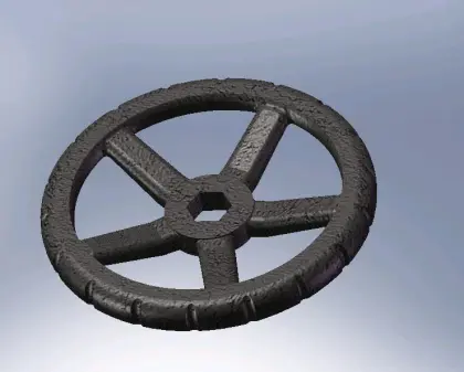 machinery spare parts castings